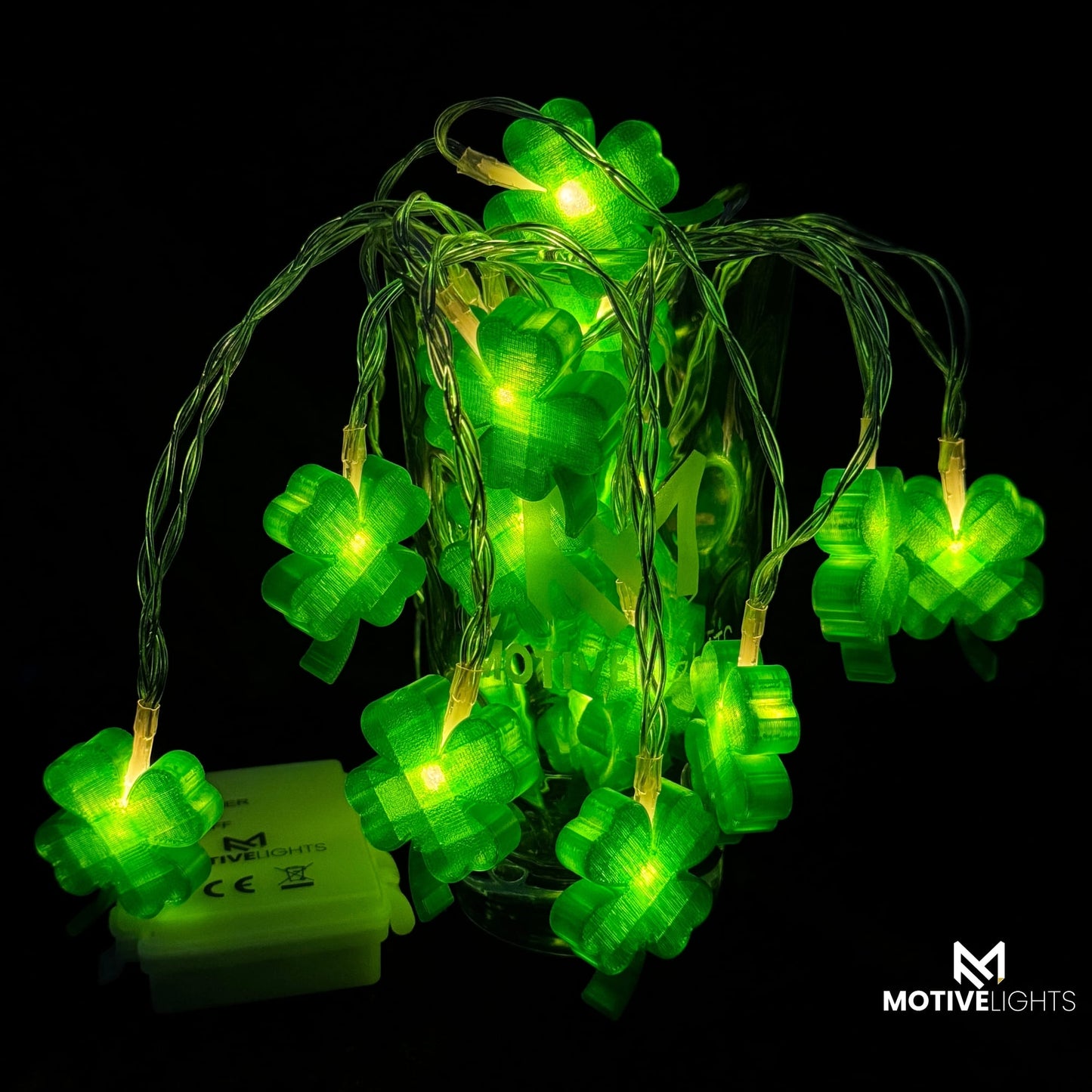 Kleeblatt Lichterkette