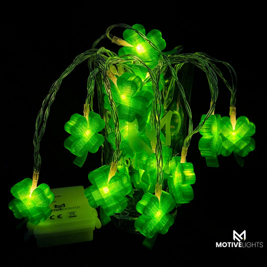 Kleeblatt Lichterkette