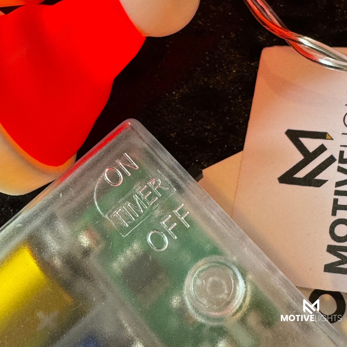 Weihnachtsmütze Lichterkette