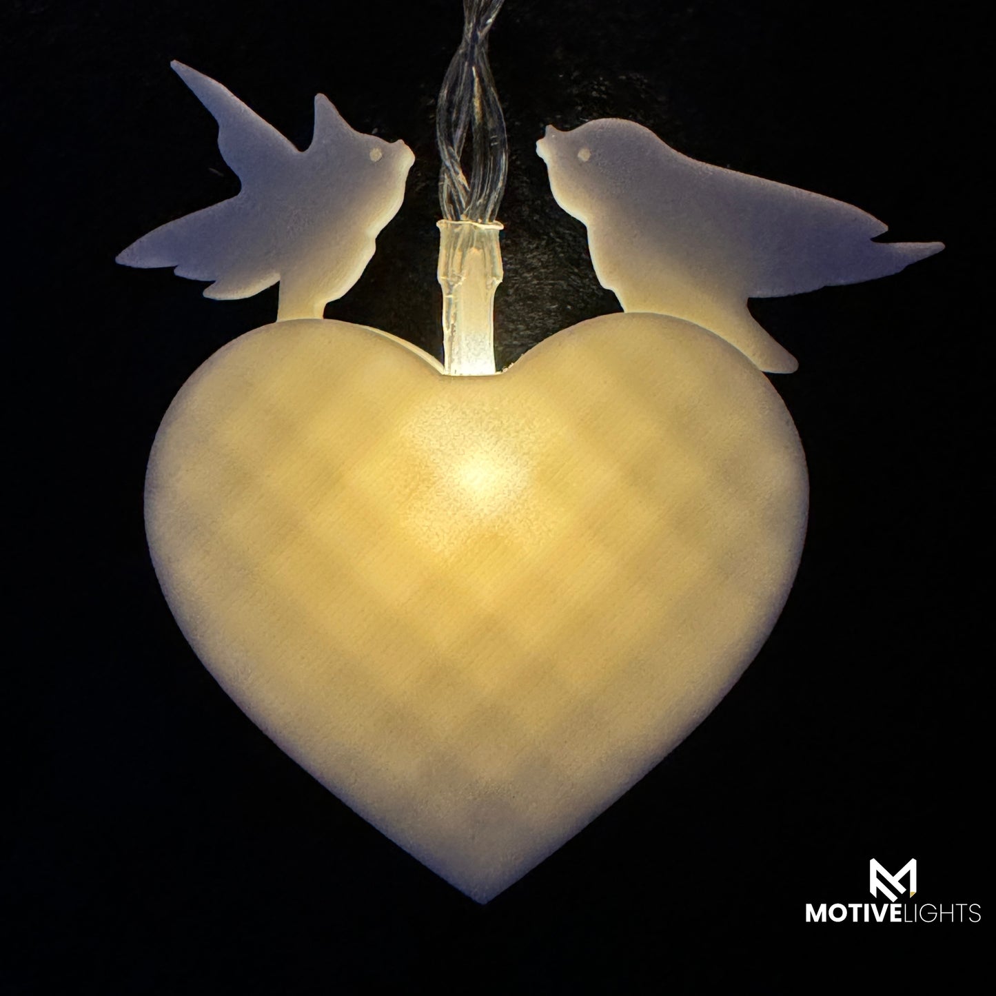Personalisierte Herz Lichterkette