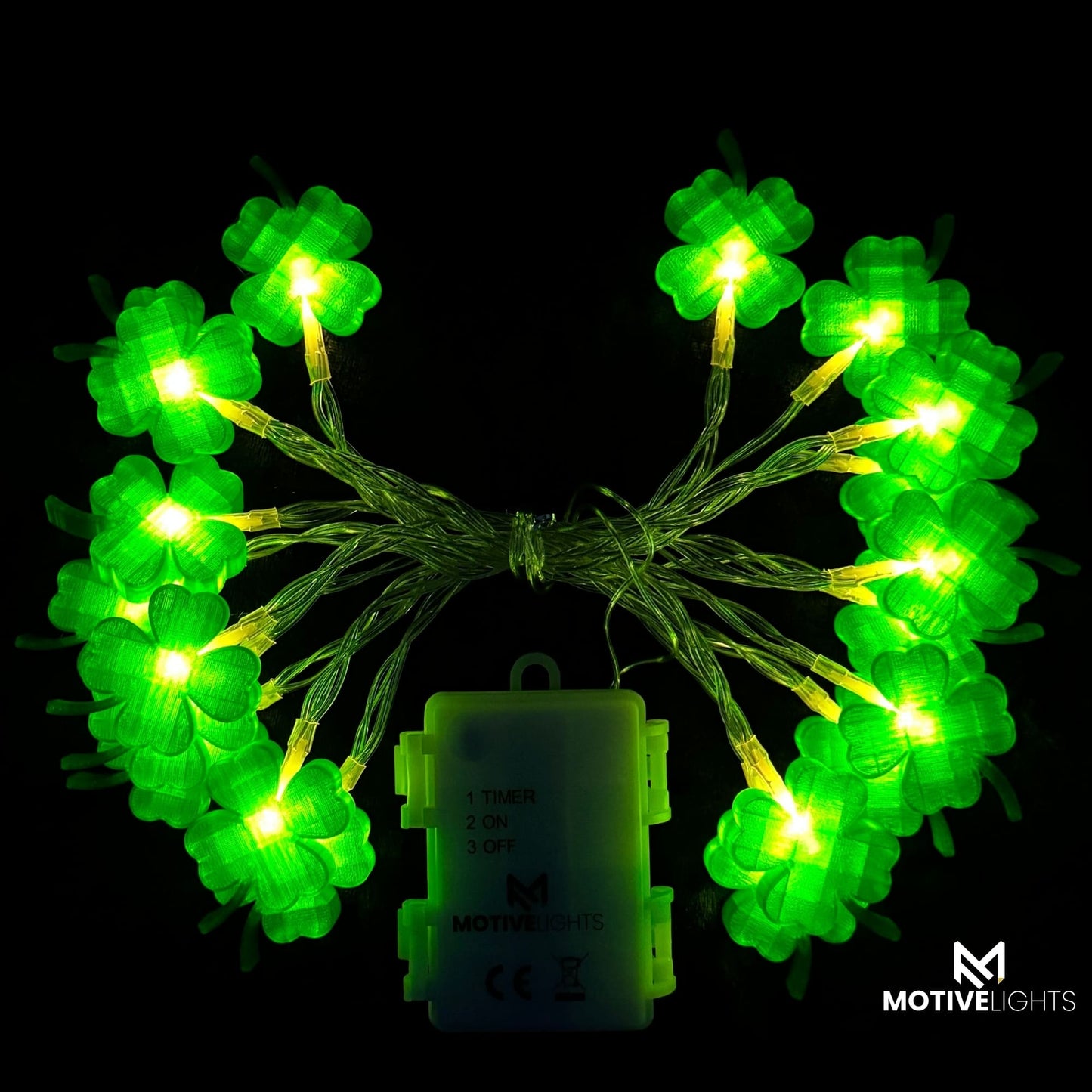Kleeblatt Lichterkette