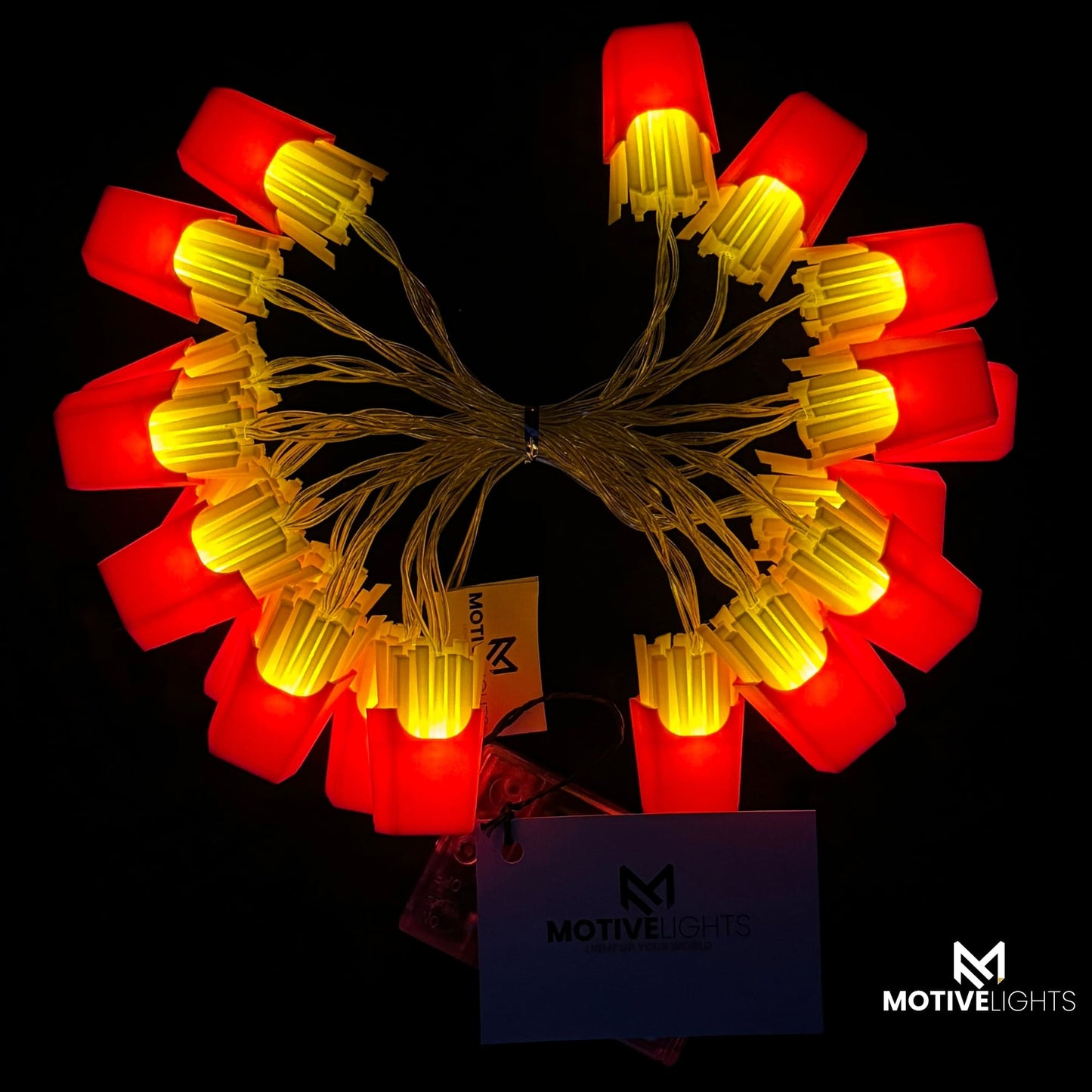 Pommes Lichterkette