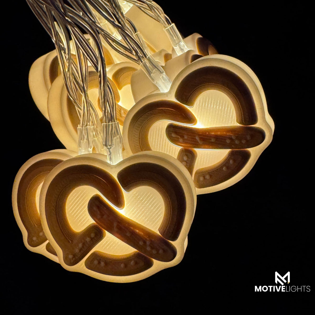 Brezel Lichterkette