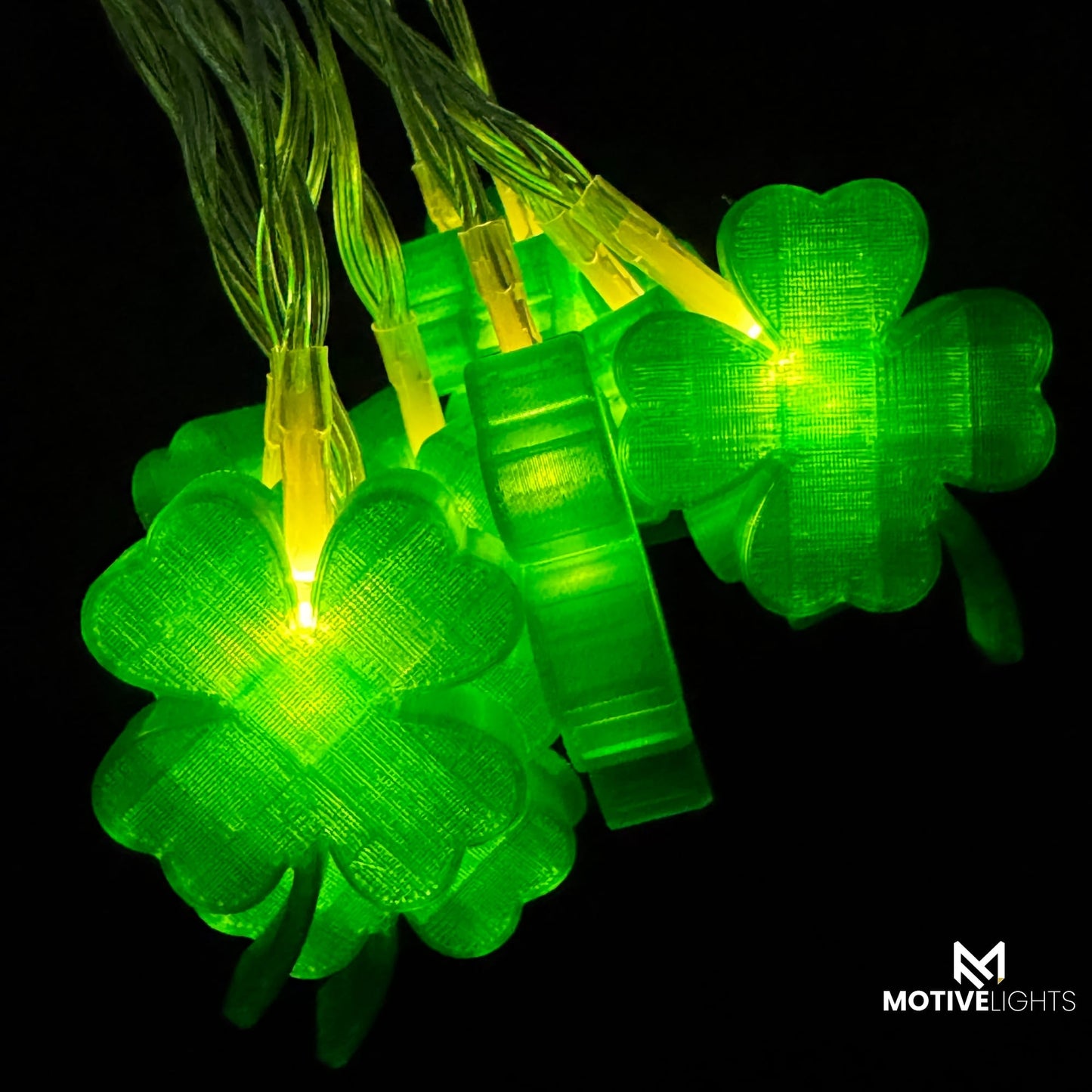 Kleeblatt Lichterkette