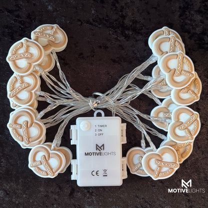 Brezel Lichterkette
