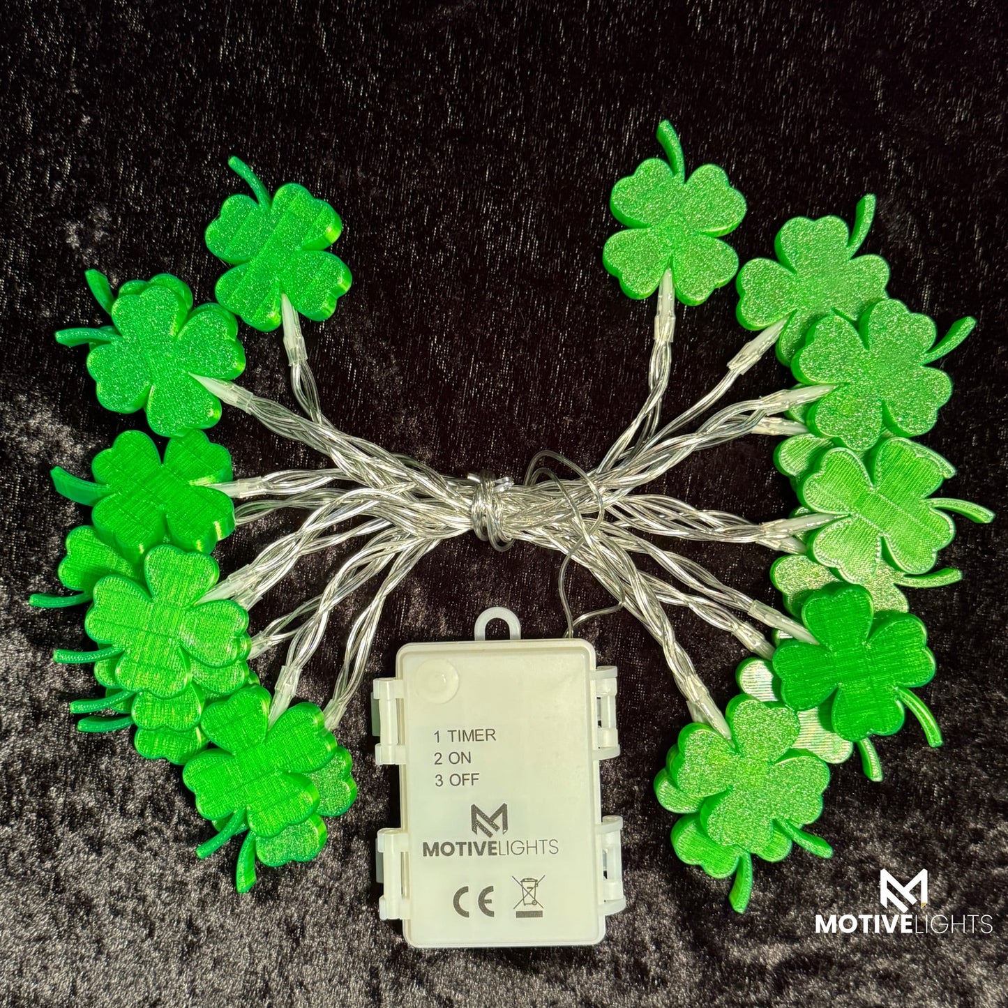 Kleeblatt Lichterkette